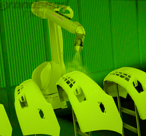 What are the advantages of automatic spraying robots?